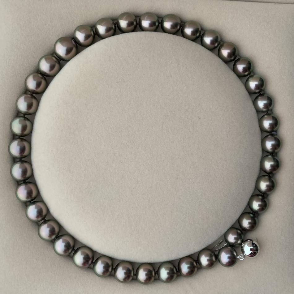 Cherry Tahitian necklace pearl paradise