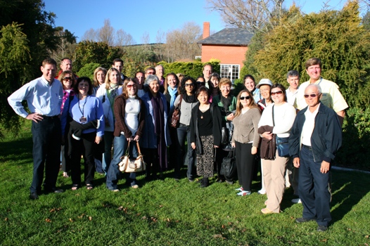 GIA Alumni tour group at Eyris Blue Pearls, New Zealand