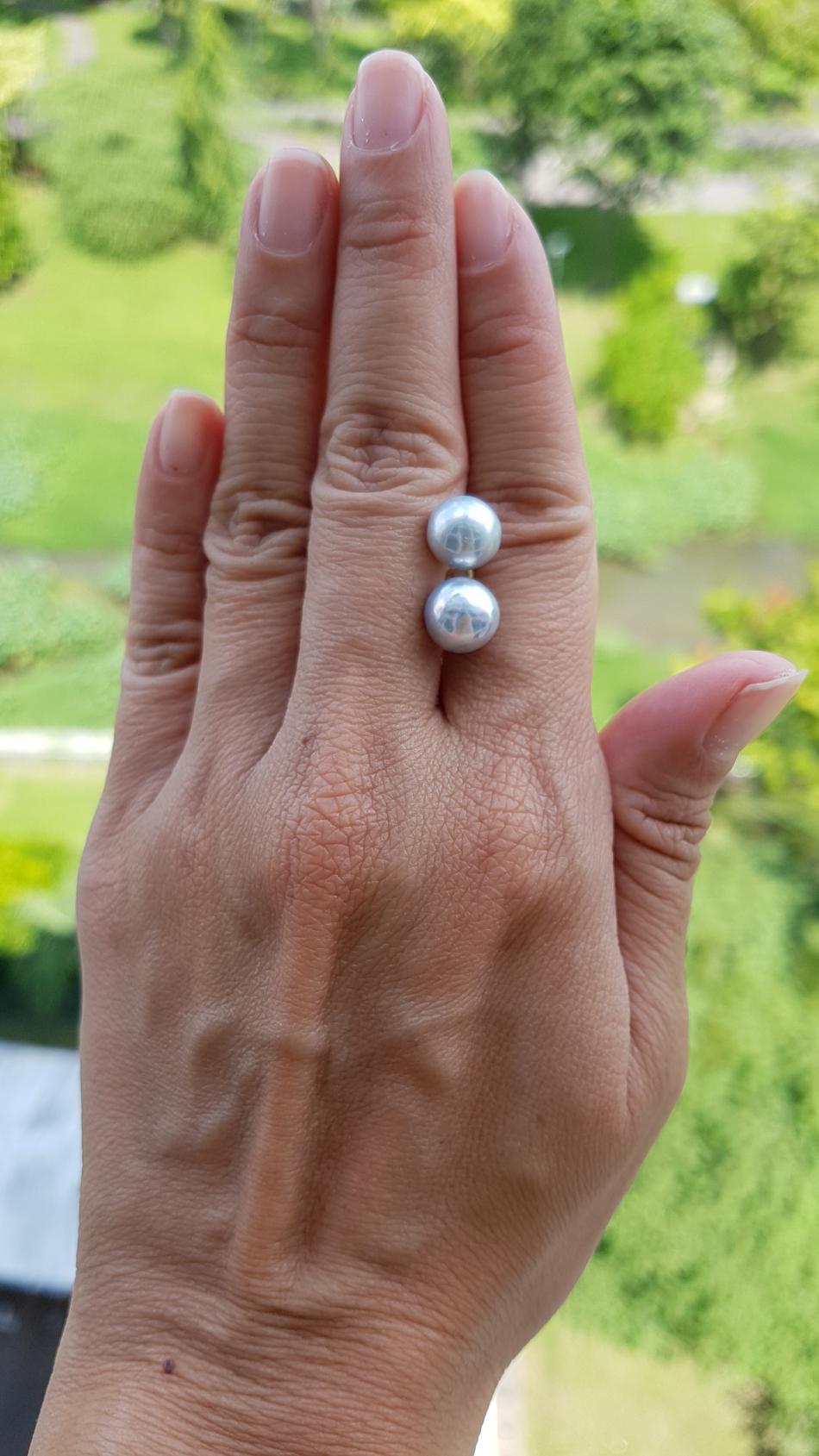 my blue akoya studs