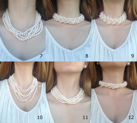 More ways to wear 100 inches of pearls