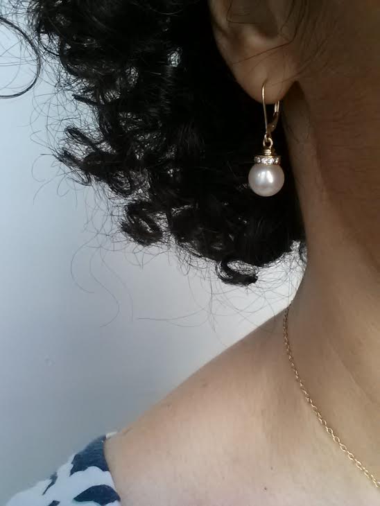 Pearl Paradise royalty collection earrings