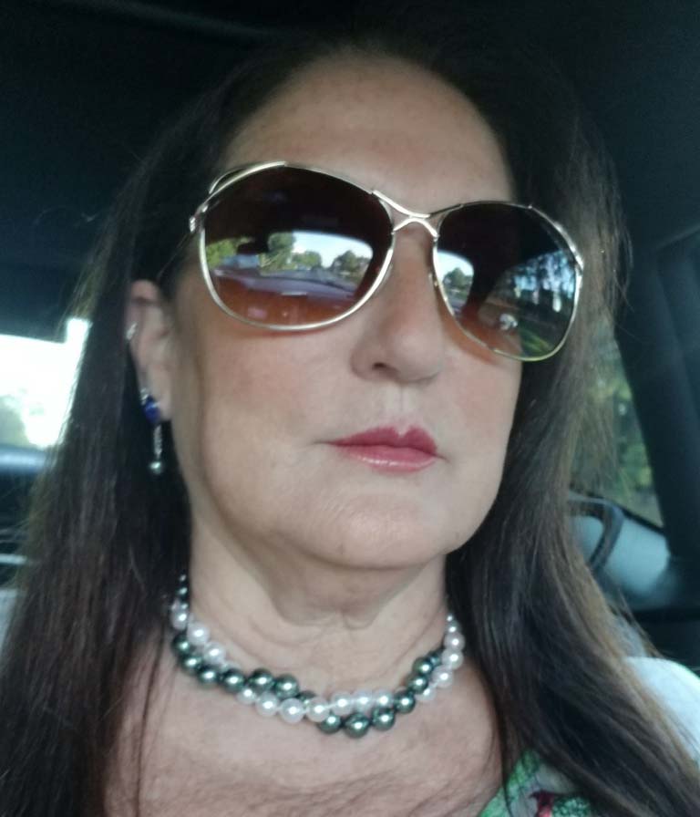 green Tahitians intertwined with my 9.5-10mm white Akoya strand from PP VIP sale
