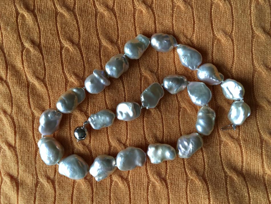 No bead Chinese souffle freshwater pearls