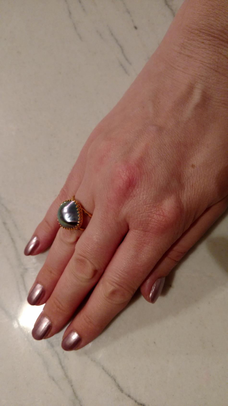 SOC pave ring from Sarah at the 2016 Ruckus