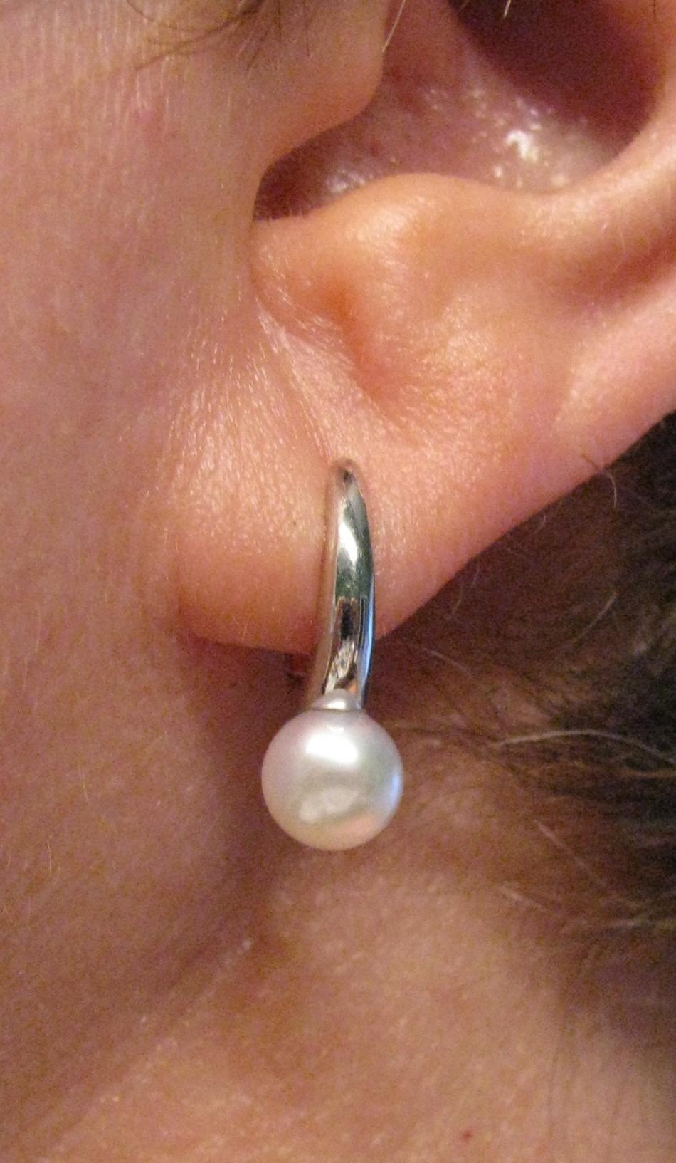 Mikimoto earrings