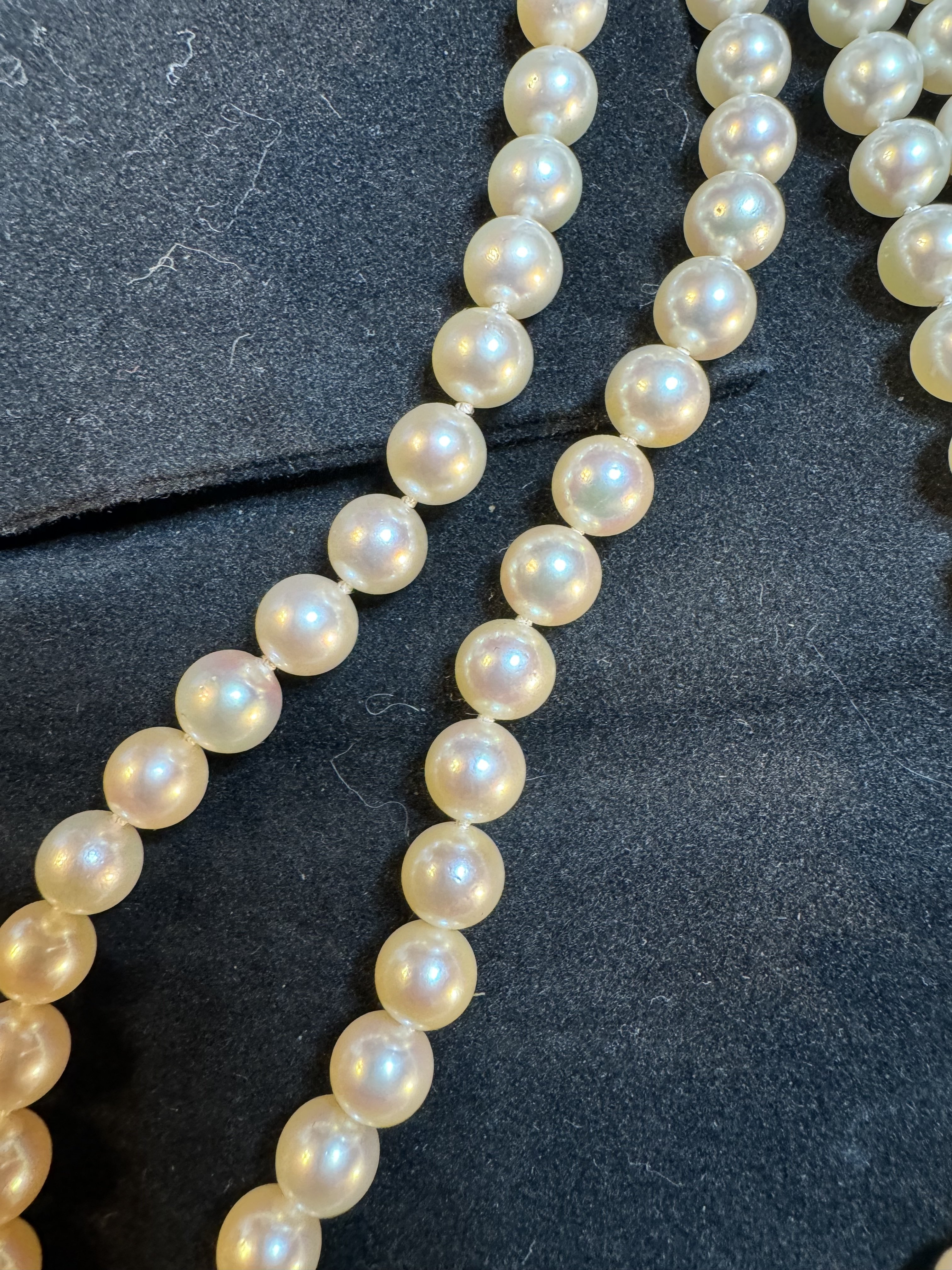 Estate pearls with no makers mark can you help identify?