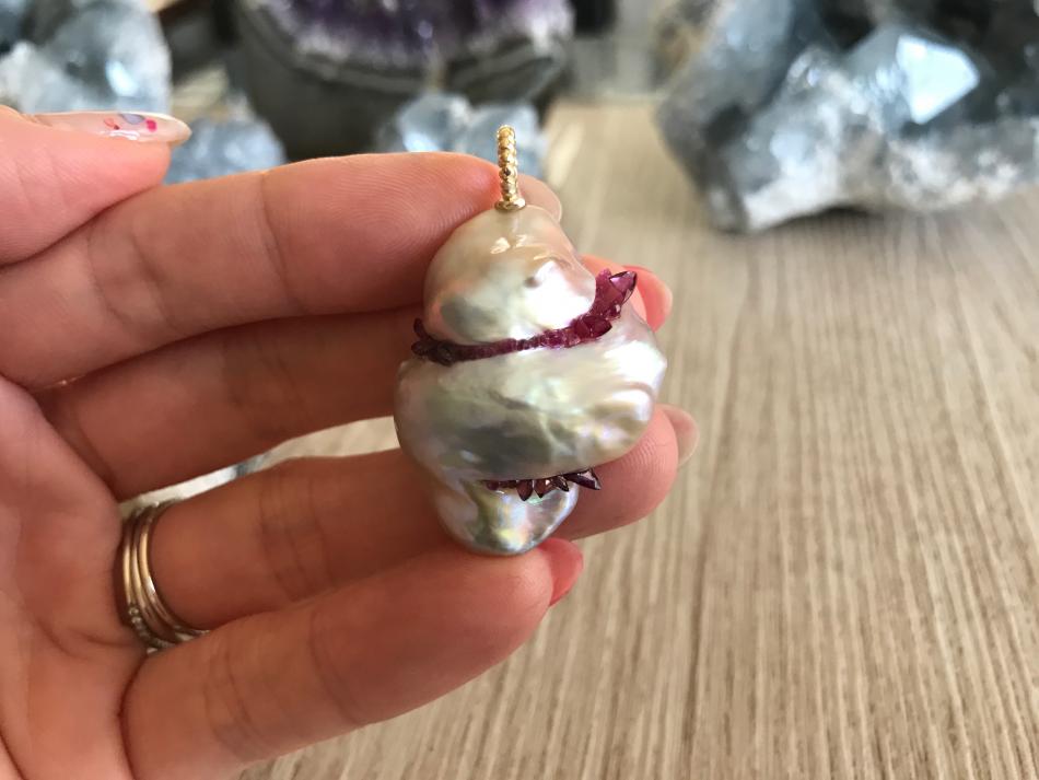 little h pendant