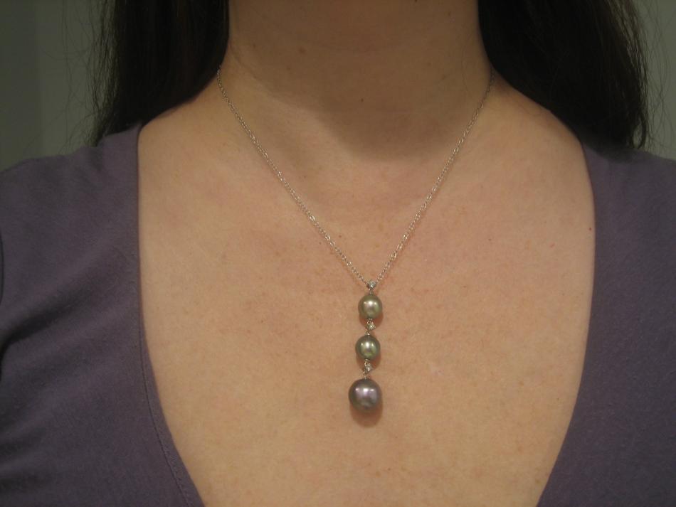 Sea of Cortez pearl pendant
