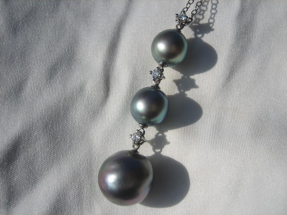 Sea of Cortez pearl pendant setting by Pearl Paradise