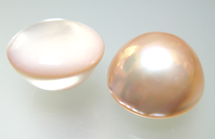 Classic Japanese mabe pearl