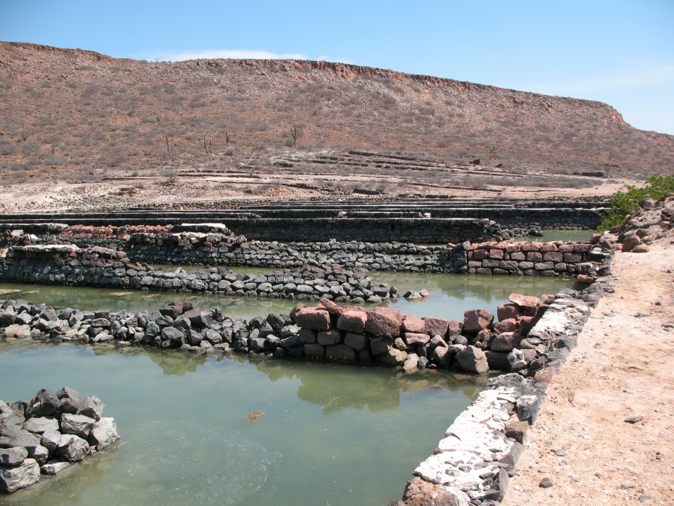 Remains of the Pearl Farm in Espíritu Island, Mexico