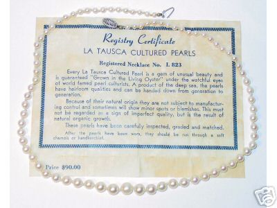 La Tausca Cultured Pearl Necklace Registration Certificate.jpg