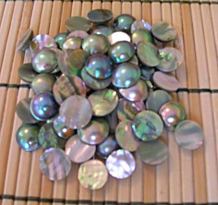 Bead Cultured Abalone Pearls from Chile