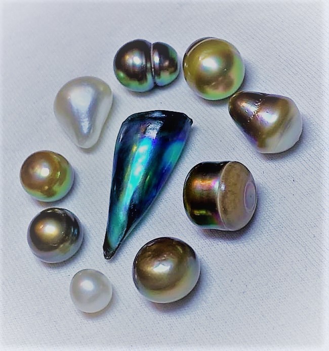 Assorted Natural Pearls - Assorted Natural Pearls, courtesy of Baja Pearl Hunter