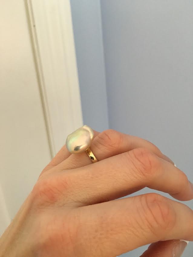 Soufflé pearl ring from Pearl Paradise