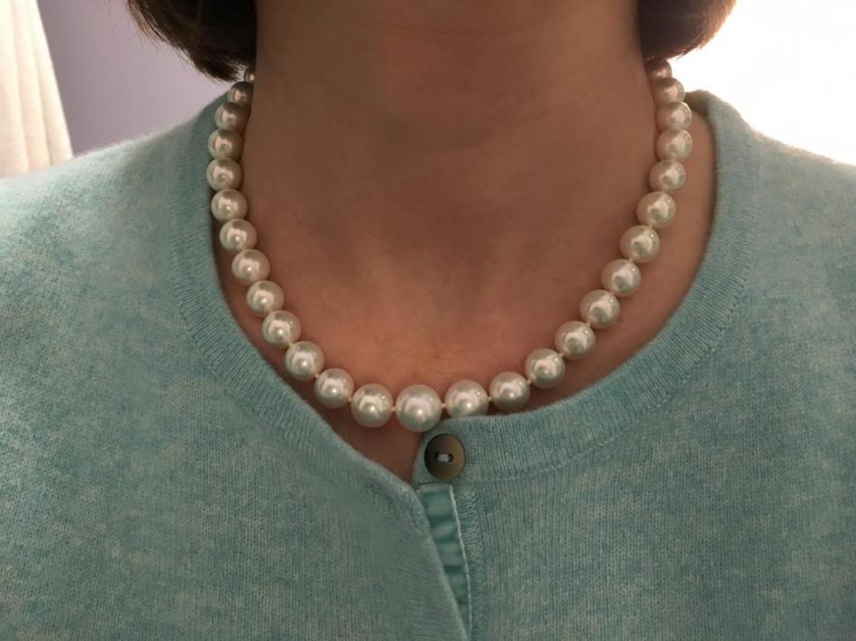 white edison strand pearl paradise