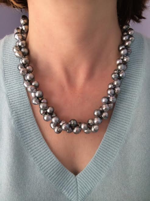 50 inch Tahitian pearl rope twisted 2: Pearl Paradise