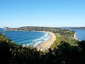 2.  Barrenjoey headland - we started our walk at the far tip of this headland (from where the photo 
