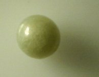 a very rare natural pearl from a Rock Oyster (Pododesmus macroschrisma) 