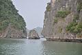 Sailing on my private junket...on Ha Long Bay, a beautiful array of karst formations, now a World He