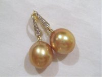 Pair 13 x 15mm AAA Golden South Sea Pearl Earrings.jpg