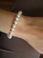 my pearl paradise AAA bracelet with 6-7mm pearls my pearl paradise AAA bracelet with 6-7mm pearls