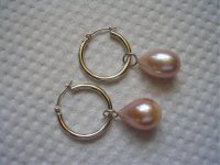 pearl paradise drop earrings