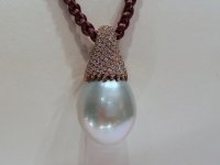 Emiko Pearls pendant - giant pearl