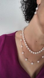 reconfigured - three hanadama pearl jewelry pieces from Pearl Paradise
