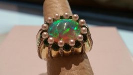 opal ring comes from Hammerman Brothers of New York City
