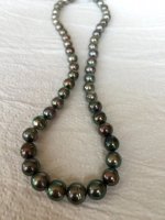 strung with my peacock bracelet pearls 2