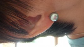 Tahitian pearl earrings from Pearlescence