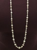 Cultured freshwater pearl rope in various sizes and colors long strand