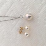 Pendant with 7.5 mm studs