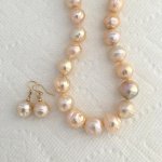 very special strand of Catherine Cardellini ripples and matching earrings