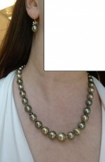 Pistachio Tahitian  worn - all from Pearl Paradise