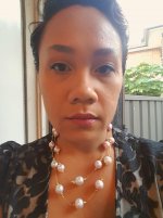 double strands supposedly pink south sea pearls. I will post it in the thread asking what pearls these are. But I like the necklace.
