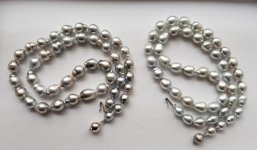 Pearl Paradise baby white Tahitians in the 6-8mm range