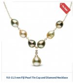 9.0-11.5mm Fiji Pearl Tin Cup and Diamond necklace.JPG