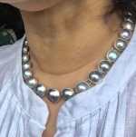 sea of cortez mabe pearl necklace