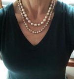 Natural color pondslime pearls