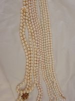 my favorite pearl strands AAA akoya, freshwater and freshadama