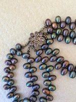 Dyed freshwater pearls?