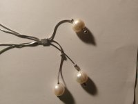 Silver 3 strand necklace with pearls please help!