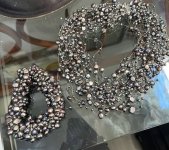 Black pearls set