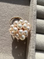 big 29 pearl cocktail ring and it’s got a K14 mark