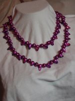Dyed freshwater cultured pearls on Dandyline - single strand.jpg