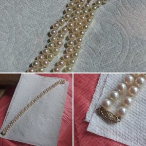 Poshmark sourced pearls l recieved yesterday. Vintage estate swp, or ?