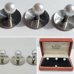 Pearl Buttons - Interesting Find With Hint of Blue?