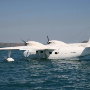 Paspaley's sea plane